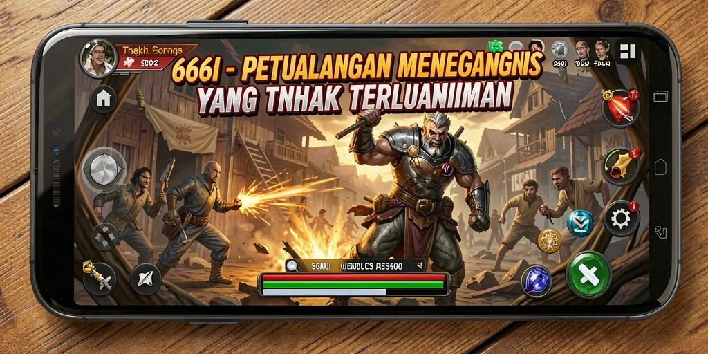 Gameplay petualangan seru dan menantang di 666I.