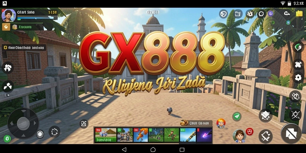 Tampilan gameplay GX88 yang mengasyikkan dengan berbagai aktivitas interaktif.