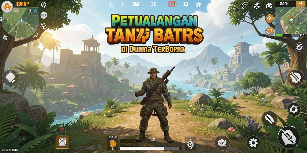 Screenshot gameplay IDRRP yang menunjukkan aksi Open World.