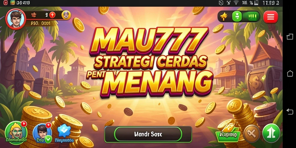 Tampilan gameplay menegangkan dalam MAU777 yang menantang strategi pemain.