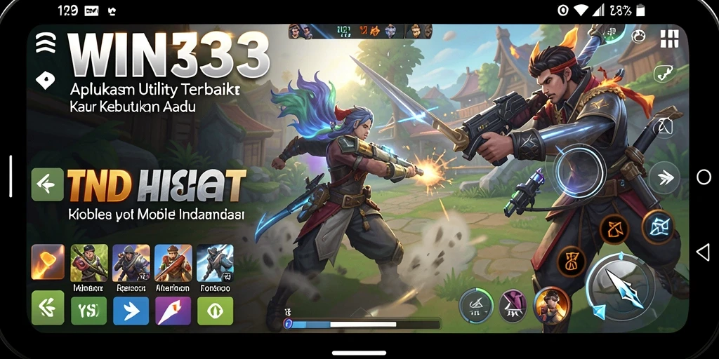 Tampilan screenshot WIN33 yang menampilkan antarmuka intuitif dan fitur lengkap.