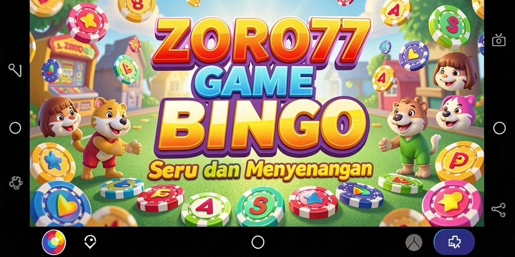 Tampilan gameplay menarik dalam ZORO77 dengan interaksi Bingo.